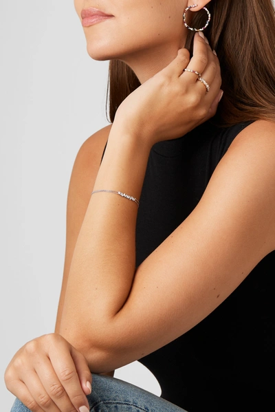 Suzanne Kalan 18-karat White Gold Diamond Bracelet In White Gold