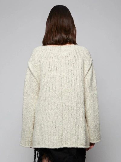 Shop Khaite Jema Cashmere Sweater, Ivory