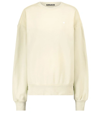Shop Acne Studios Cotton Jersey Sweatshirt In Dusty Green