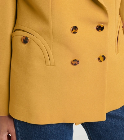 Shop Blazé Milano Belle Blonde Charmer Blazer In Yellow