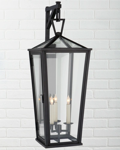 Shop Chapman & Myers Darlana Large Tall Bracketed Wall Lantern By