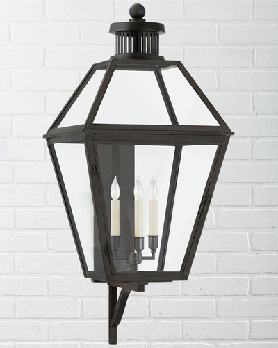 Shop Chapman & Myers Stratford Large Bracketed Wall Lantern By