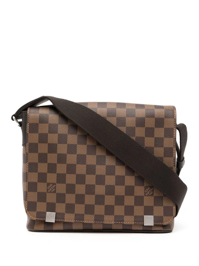 Pre-Owned Louis Vuitton District PM Damier Graphite Shoulder Bag