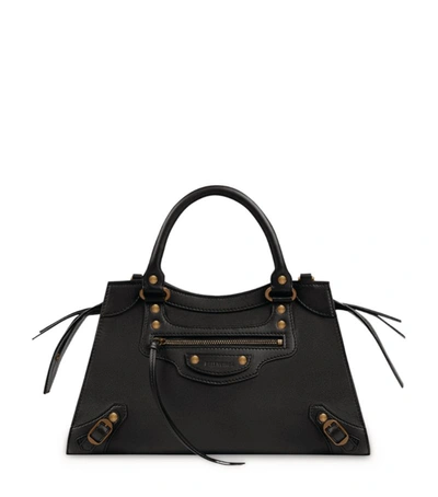 Shop Balenciaga Small Neo Classic City Bag In Black