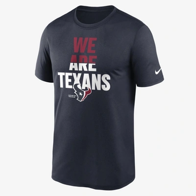 Shop Nike Men's Dri-fit Local Legend (nfl Houston Texans) T-shirt In Blue