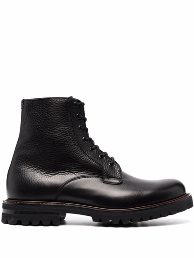 Shop Church's Lace-up Boots In Schwarz