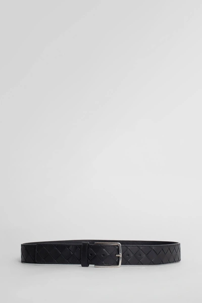 Shop Bottega Veneta Man Black Belts