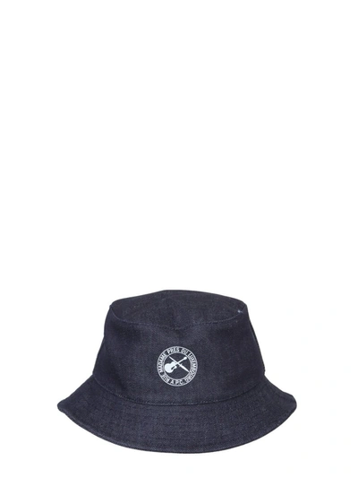 Shop Apc Bucket Hat Unisex In Blue
