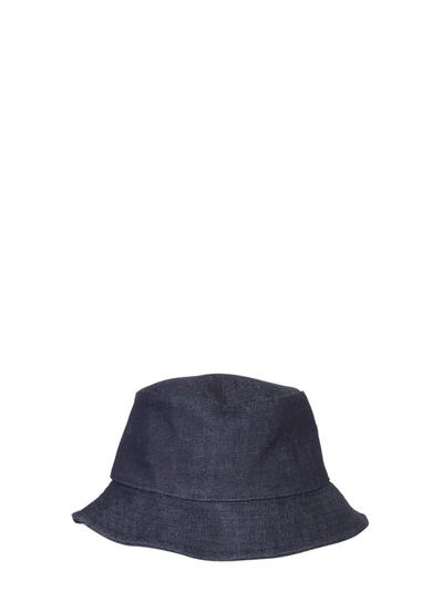 Shop Apc Bucket Hat Unisex In Blue