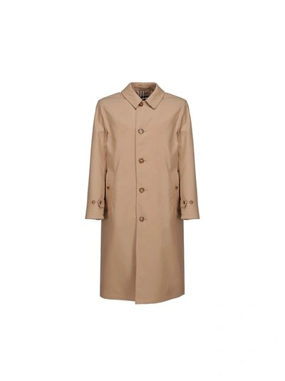 Shop Burberry Keats Raincoat In Soft Fawn