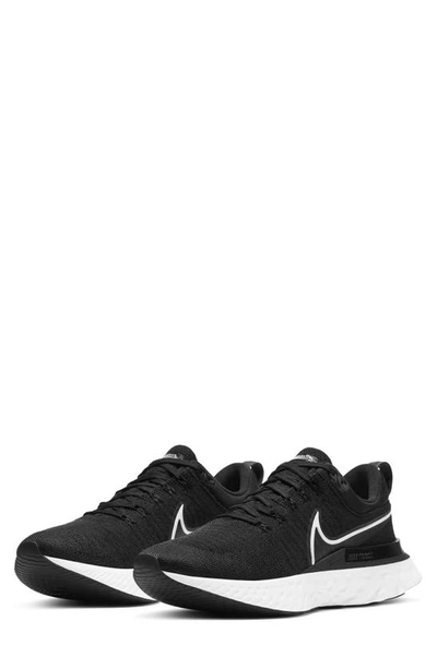 Shop Nike React Infinity Run Flyknit 2 Running Shoe In Black/ Iron Grey/ White