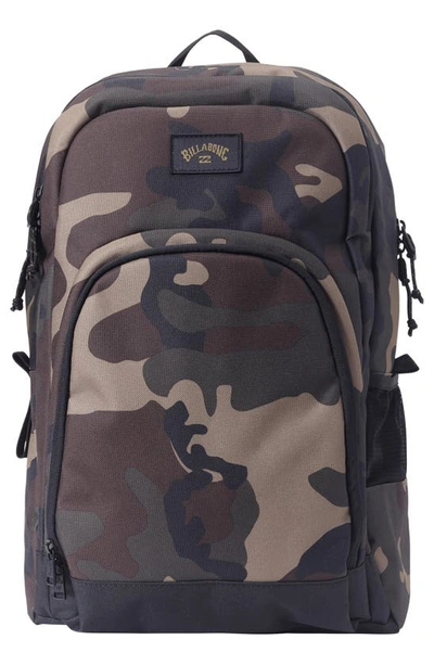 Shop Billabong Command Backpack In Black Camo