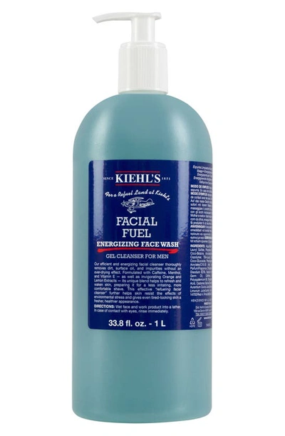 Shop Kiehl's Since 1851 Jumbo Facial Fuel Energizing Face Wash $66 Value, 33.8 oz