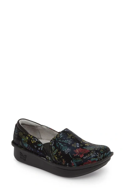 Shop Alegria 'debra' Slip-on In Herbaceous Leather