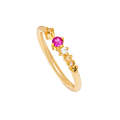 Lavani Jewels Orchid Flower Ring In Flower