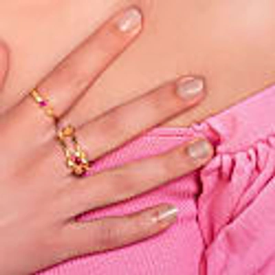 Lavani Jewels Orchid Flower Ring In Flower