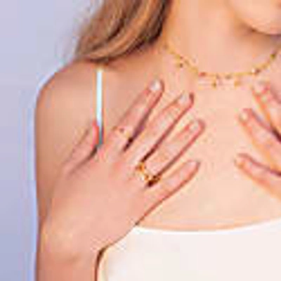 Lavani Jewels Orchid Flower Ring In Flower