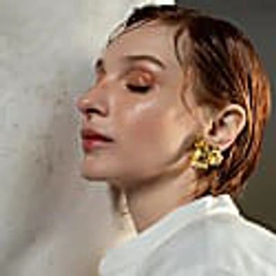 Eva Remenyi Artemis Goddess Earrings - Gold In Goddess