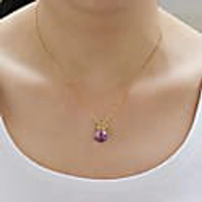 Mounir London Purple Amethyst Cluster Pendant In Cluster