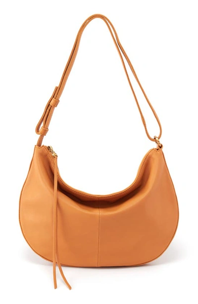 Shop Hobo Cosmo Leather Crossbody Bag In Butterscotch