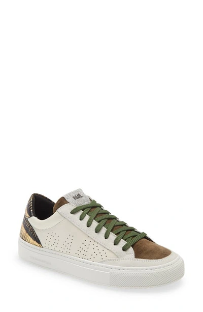 Shop P448 Soho Sequin Low Top Sneaker In Clam