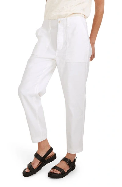 MADEWELL GRIFF HIGH WAIST TAPERED FATIGUE PANTS NA150