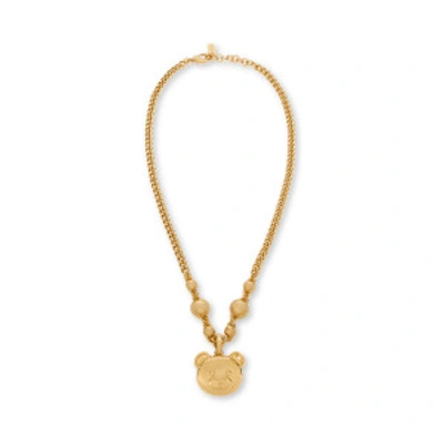 MOSCHINO TEDDY CHARM NECKLACE 