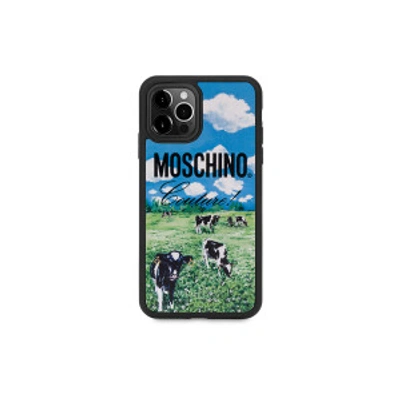 Shop Moschino Countryside Iphone 12/12 Pro Cover In Green