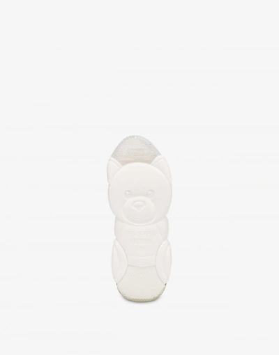 Bubble Teddy Shoes With Maxi Laces In White
