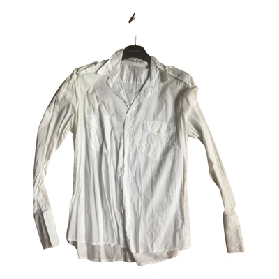 Pre-owned A.f.vandevorst Shirt In White