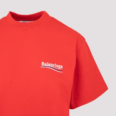 Shop Balenciaga Slip Dress T-shirt In Red