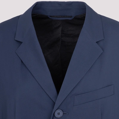 Shop Balenciaga Tailoring Coat In Blue