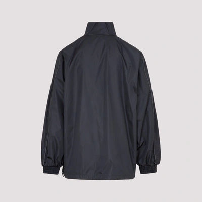 Shop Balenciaga Tracksuit Jacket In Black