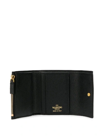 Shop Valentino Garavani Wallets Black