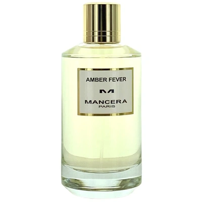 Shop Mancera Unisex Amber Fever Edp Spray 4 oz (120 Ml) In Amber / White
