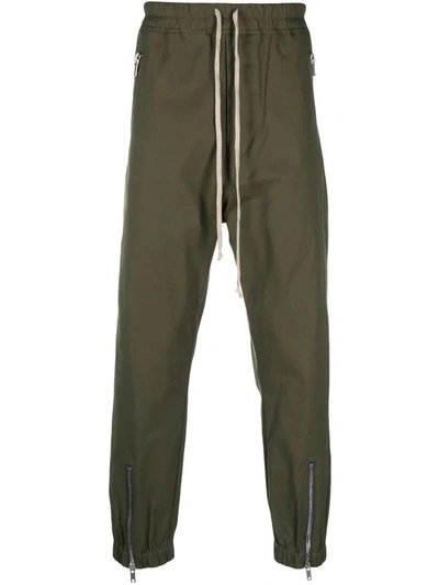 Shop Rick Owens Green Cargo Pants