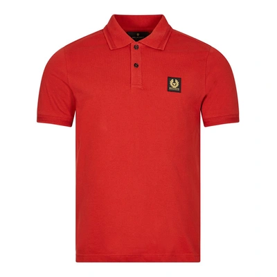 Shop Belstaff Polo Shirt In Red