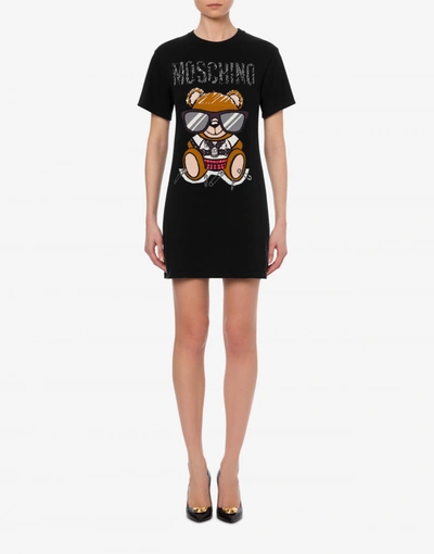 MOSCHINO MOSCHINO TEDDY BEAR KNIT DRESS 