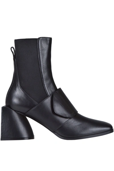 Shop N°21 Leather Ankle Boots In Black