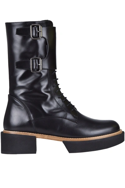 Shop Paloma Barceló Samsu Combat Boots In Black