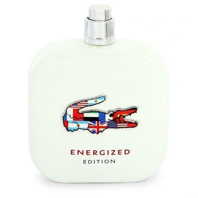 Shop Lacoste Eau De  L.12.12 Energized By  Eau De Toilette Spray (tester) 3.4 oz