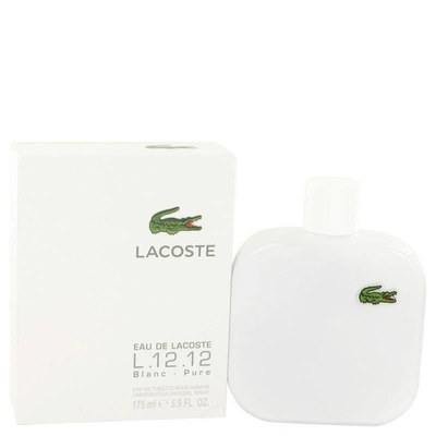 Shop Lacoste Eau De  L.12.12 Blanc By  Eau De Toilette Spray 5.9 oz
