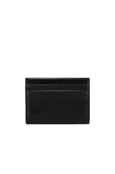 Saint Laurent Ysl Credit Card Holder In Black