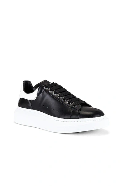 Shop Alexander Mcqueen Sneaker In Black & White