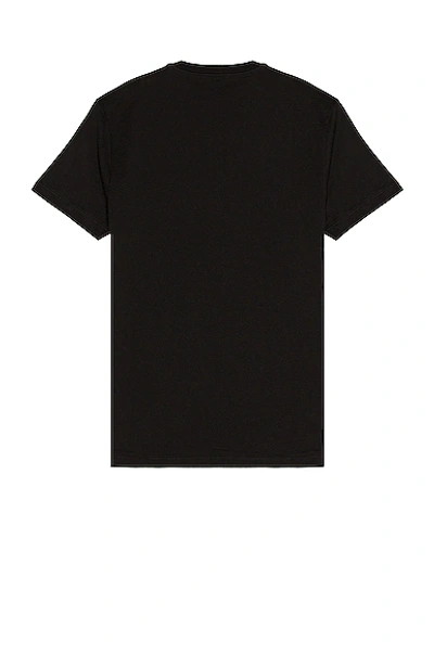 Versace Medusa Minimalist Crew Neck T-shirt In Black