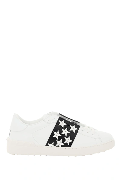 Shop Valentino Garavani Open Sneakers With Stars In Mixed Colours
