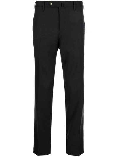 Shop Pt01 Slim-cut Trousers In Grau