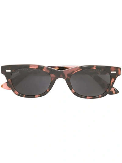 Shop Pleasures Method Tortoiseshell-effect Sunglasses In Schwarz