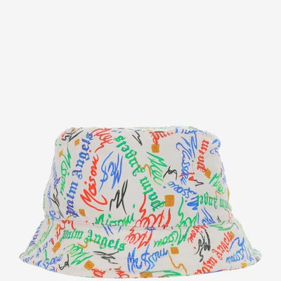 Shop Palm Angels X Missoni Scribble Printed Bucket Hat In Multi