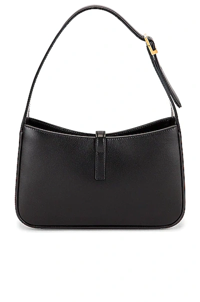 Saint Laurent Le 5a7 Hobo Bag In Nero
